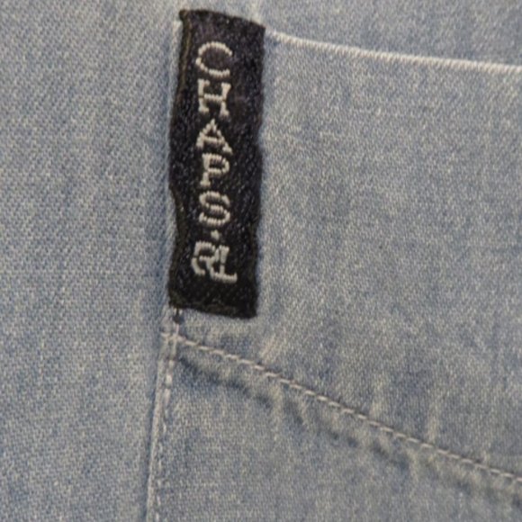 CHAPS - Ralph Lauren - Vintage 90's - Denim Blue Look - 16x32/33 - Picture 6 of 9